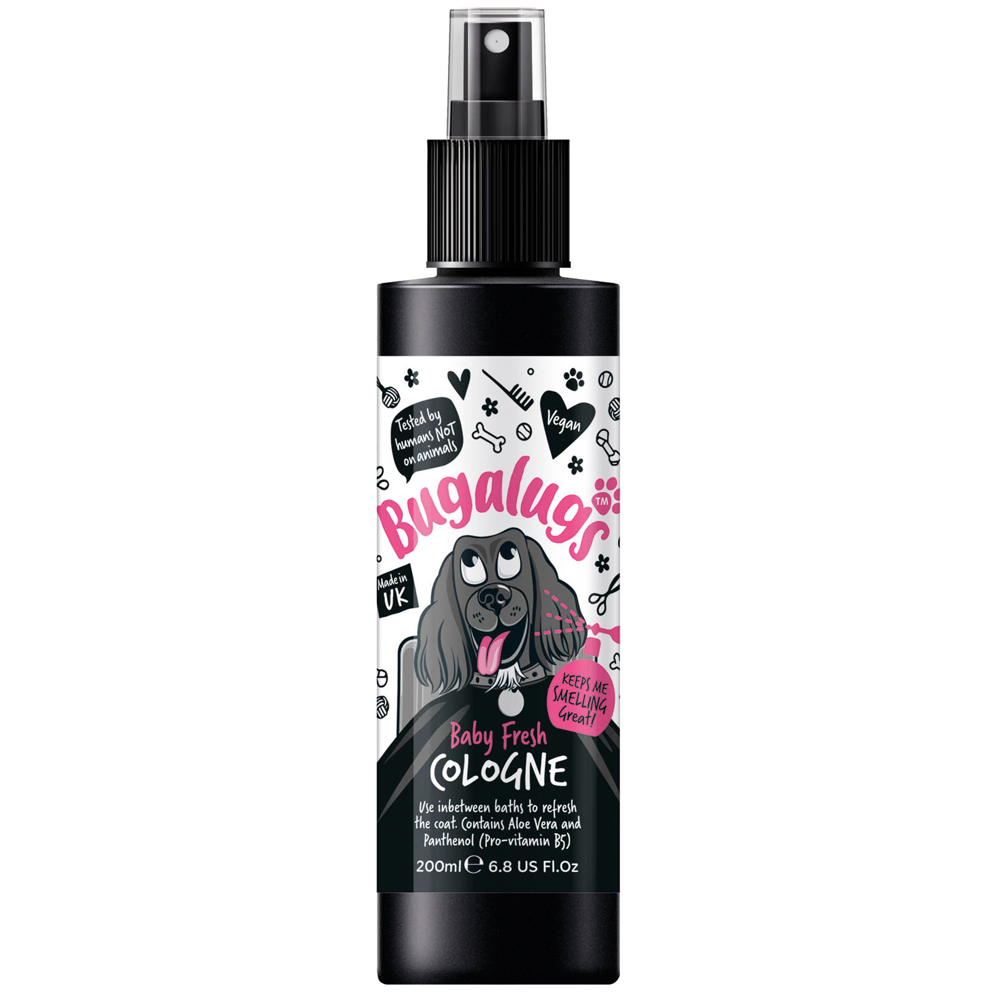 Bugalugs Baby Fresh Dog Cologne Spray Doggie Solutions